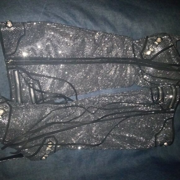 AZALEA WANG " THE MONARCH  MAVERICK "  STILETTO BOOT SILVER ( BRAND NEW !!!!!!! - Picture 13 of 14